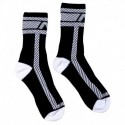 AD Fetish Chaussettes Fetish - Noir - Blanc