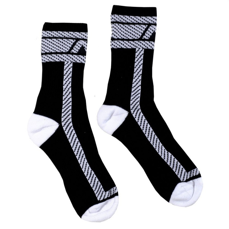 AD Fetish Chaussettes Fetish - Noir - Blanc