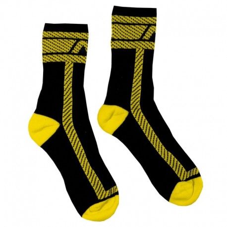 AD Fetish Chaussettes Fetish - Noir - Jaune