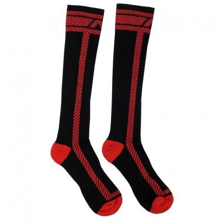 AD Fetish Chaussettes Montantes Fetish - Noir - Rouge