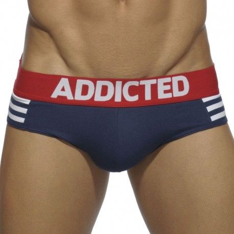 Addicted Slip Sailor Stripes Marine