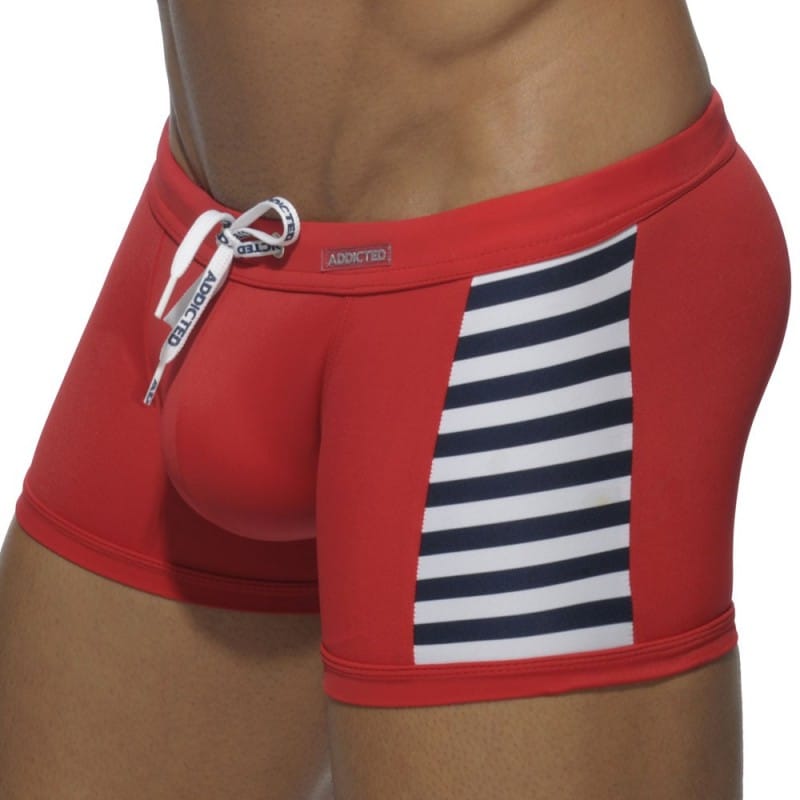 Addicted Boxer de Bain Sailor Colored Rouge