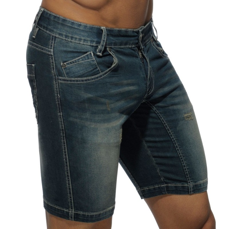 Addicted Bermuda Jeans Marine