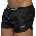 Addicted Short de Bain Double Waistband Noir