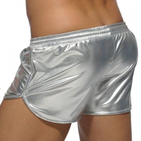 Addicted Short Metallic Argent