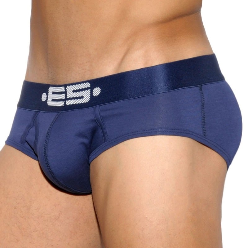 ES Collection Slip Basic Cotton Marine