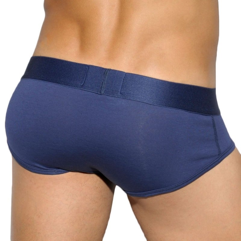 ES Collection Slip Basic Cotton Marine