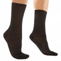 DIM Lot de 2 Paires de Chaussettes Fil d'Ecosse Noires