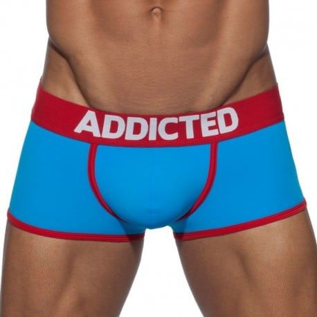 Addicted Swimderwear Push Up Boxer - Blue - Red