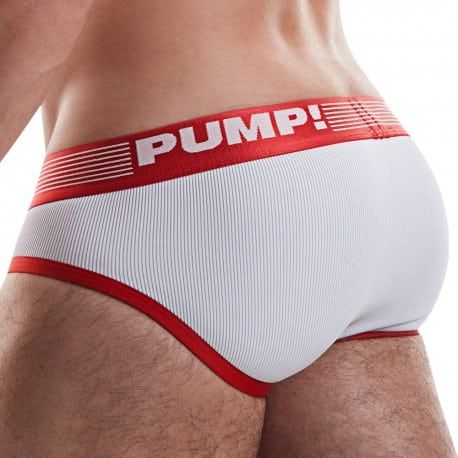 Ribbed Brief - Red