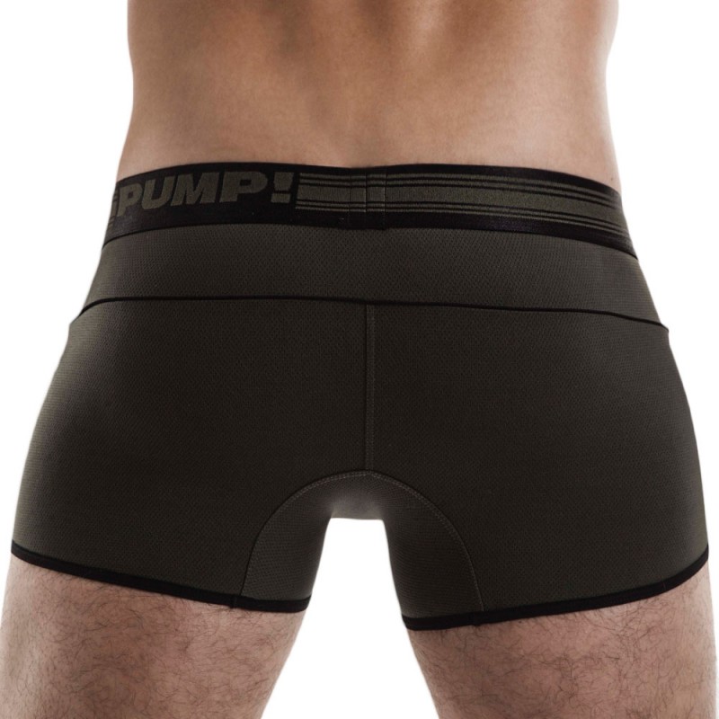 Pump! Boxer Free-Fit Vert Militaire
