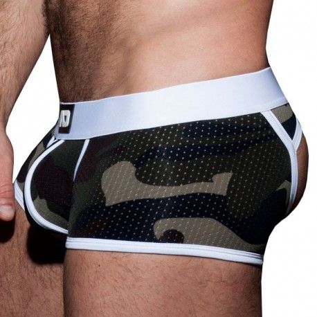 AD Fetish Boxer Camo Stripe Fetish Blanc
