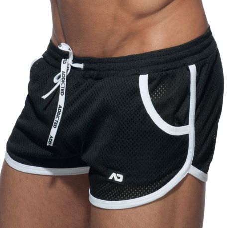 Addicted Short Rocky Mesh Noir