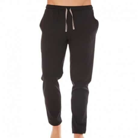 Emporio Armani Tenue d'intérieur Zip Basic Loungewear Noir