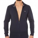 Emporio Armani Tenue d'intérieur Zip Basic Loungewear Marine