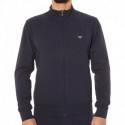 Emporio Armani Tenue d'intérieur Zip Basic Loungewear Marine