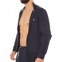 Emporio Armani Tenue d'intérieur Zip Basic Loungewear Marine