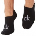 Calvin Klein Lot de 3 Paires de Chaussettes Invisibles Albert Grises - Blanches - Noires