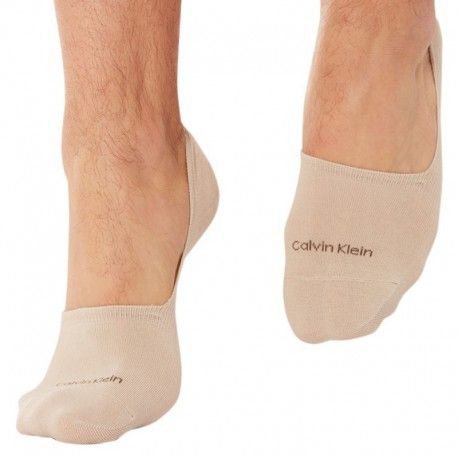 Calvin Klein Lot de 2 Paires de Chaussettes Invisibles Luca Chair