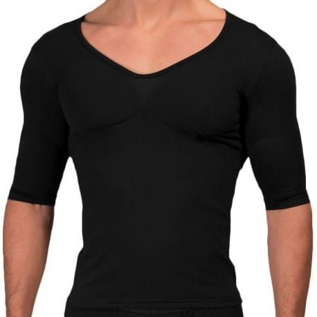 Rounderbum T-Shirt Padded Muscle Noir