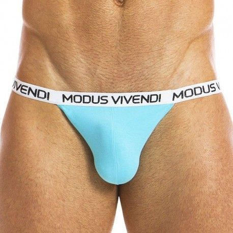 Modus Vivendi Slip Tanga Eggs Turquoise
