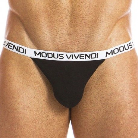 Modus Vivendi Slip Tanga Eggs Noir