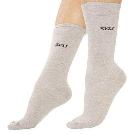 SKU Lot de 3 Paires de Chaussettes Basses Grises