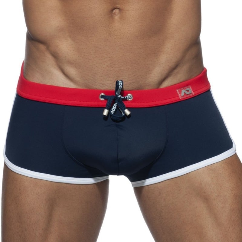 Addicted Shorty de Bain Uni Marine