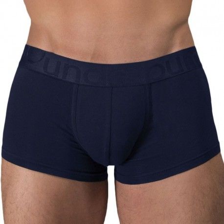 Rounderbum Boxer Court Padded Coton Bleu Marine