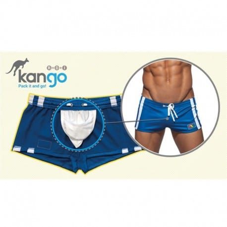 Addicted Short Side Stripe Marine