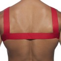 AD Fetish Harnais Elastic Basic Rouge
