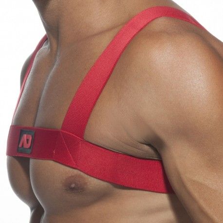 Harnais Elastic Basic Rouge