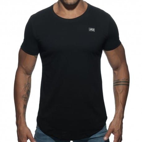 T-Shirt Basic U-Neck Noir