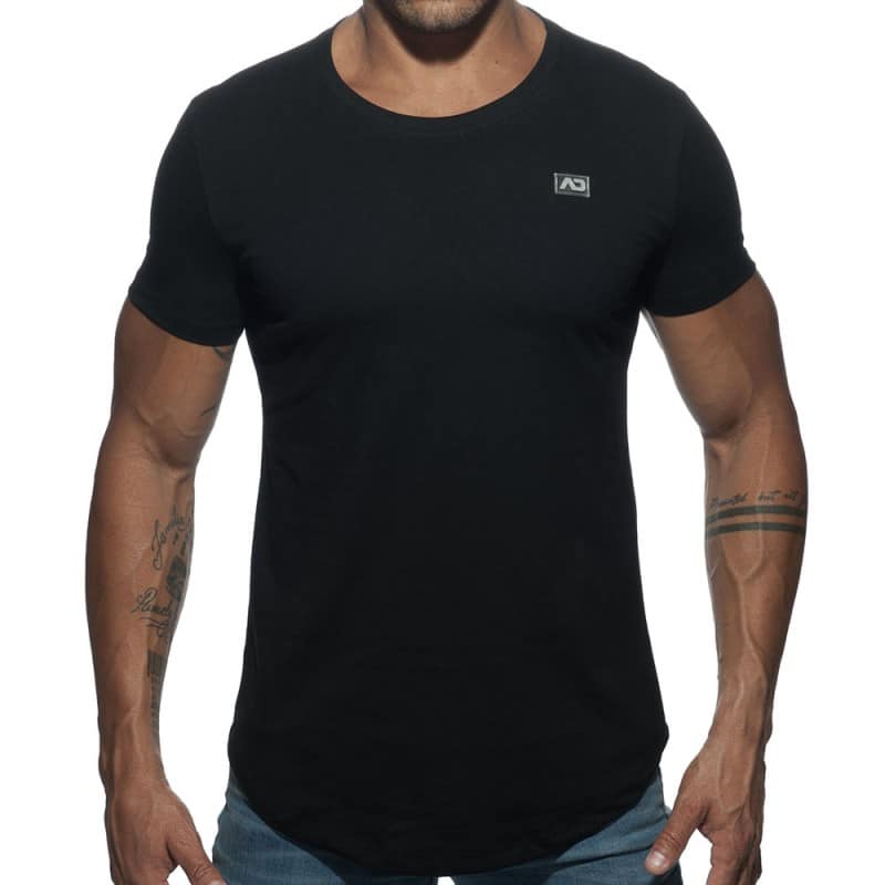 T-Shirt Basic U-Neck Noir