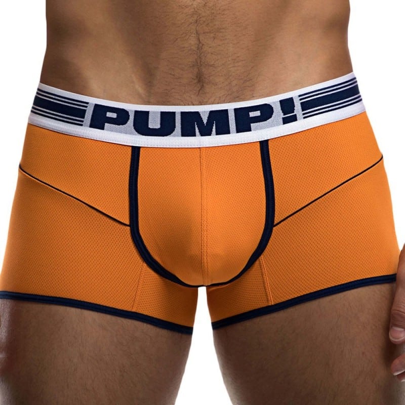 Pump! Varsity Free-Fit Boxer - Orange
