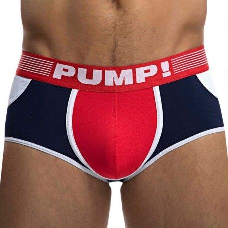 Pump! Academy Access Bottomless Boxer - Navy- Red