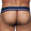 Addicted Lot de 3 Strings Camo Mesh Push Up Kaki - Gris - Bleu