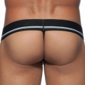 Addicted Lot de 3 Strings Camo Mesh Push Up Kaki - Gris - Bleu